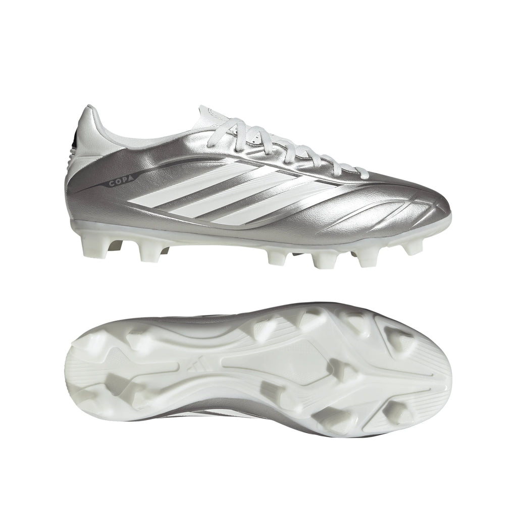 adidas Copa Pure IV Club FG MG Firm Ground Multi Ground Mens Soccer Cleats Metal Silver
