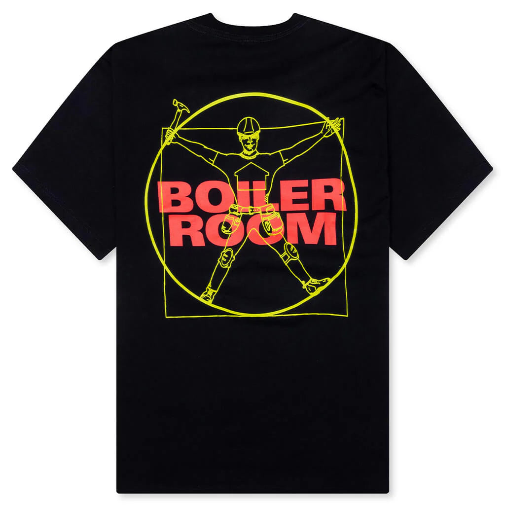 Pleasures x Boiler Room Loud Music T Shirt Black