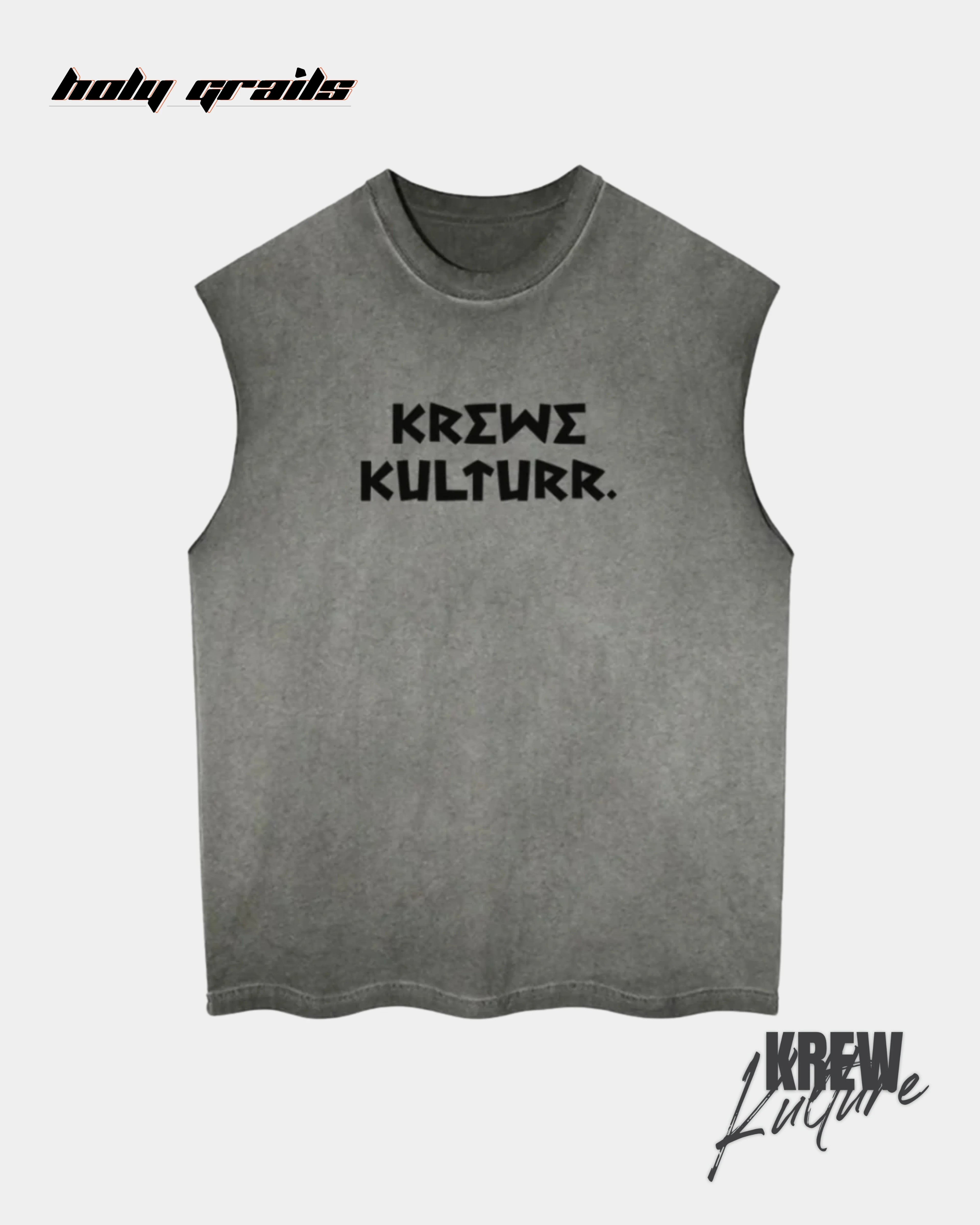 The Tangled Truth Grey Vest HG x Krewe Kulturr