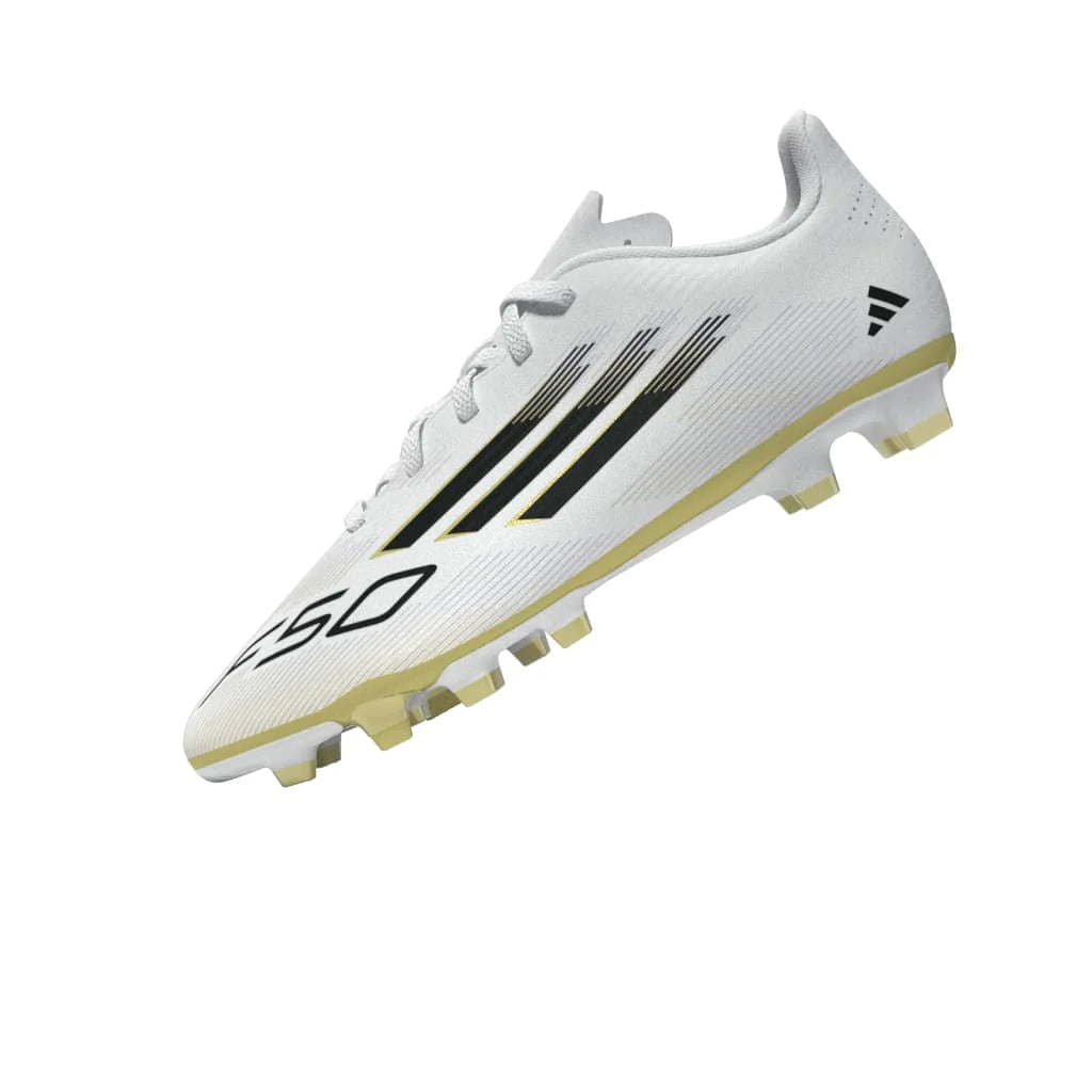 adidas F50 Club Firm Multi Ground Boots Kids White Black