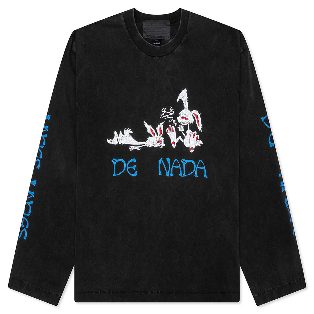 De Nada L S Tee Black
