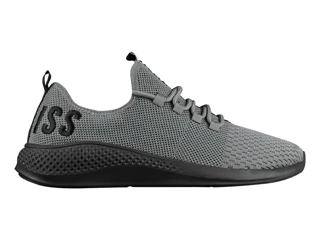 Tenis K SWISS New Flanagan Gris y Negro para Hombre