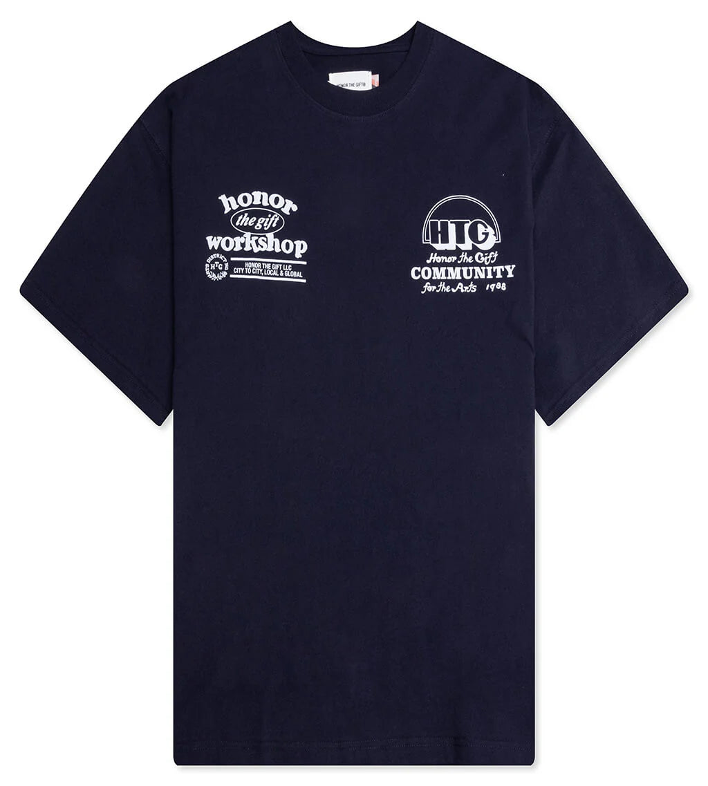 Honor Workshop Tee Navy