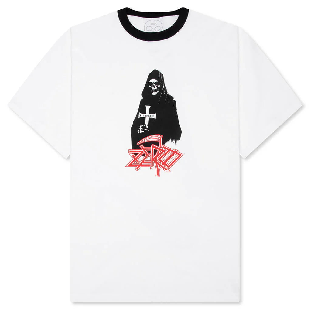 Pleasures x Zero Reaper Ringer White