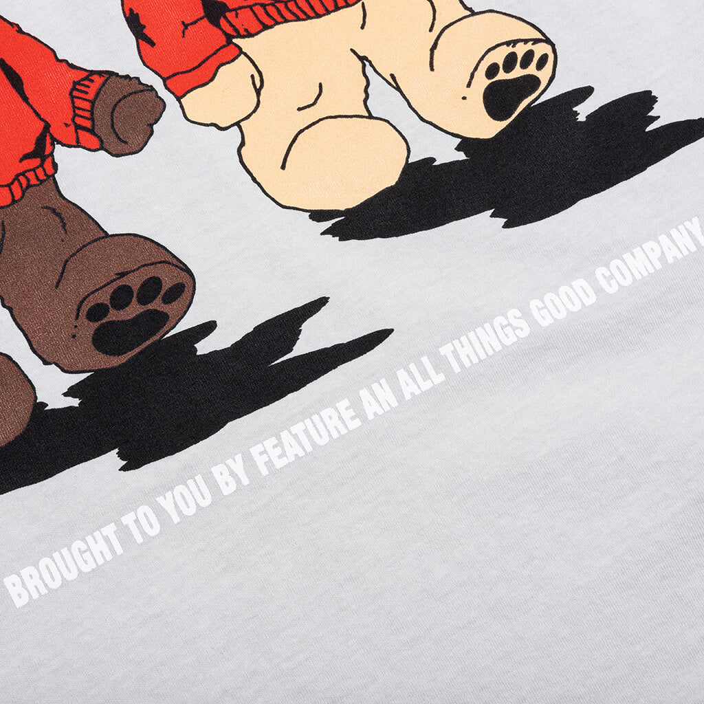 Feature x UNLV Bearly Rebel Tee Pigment Grey