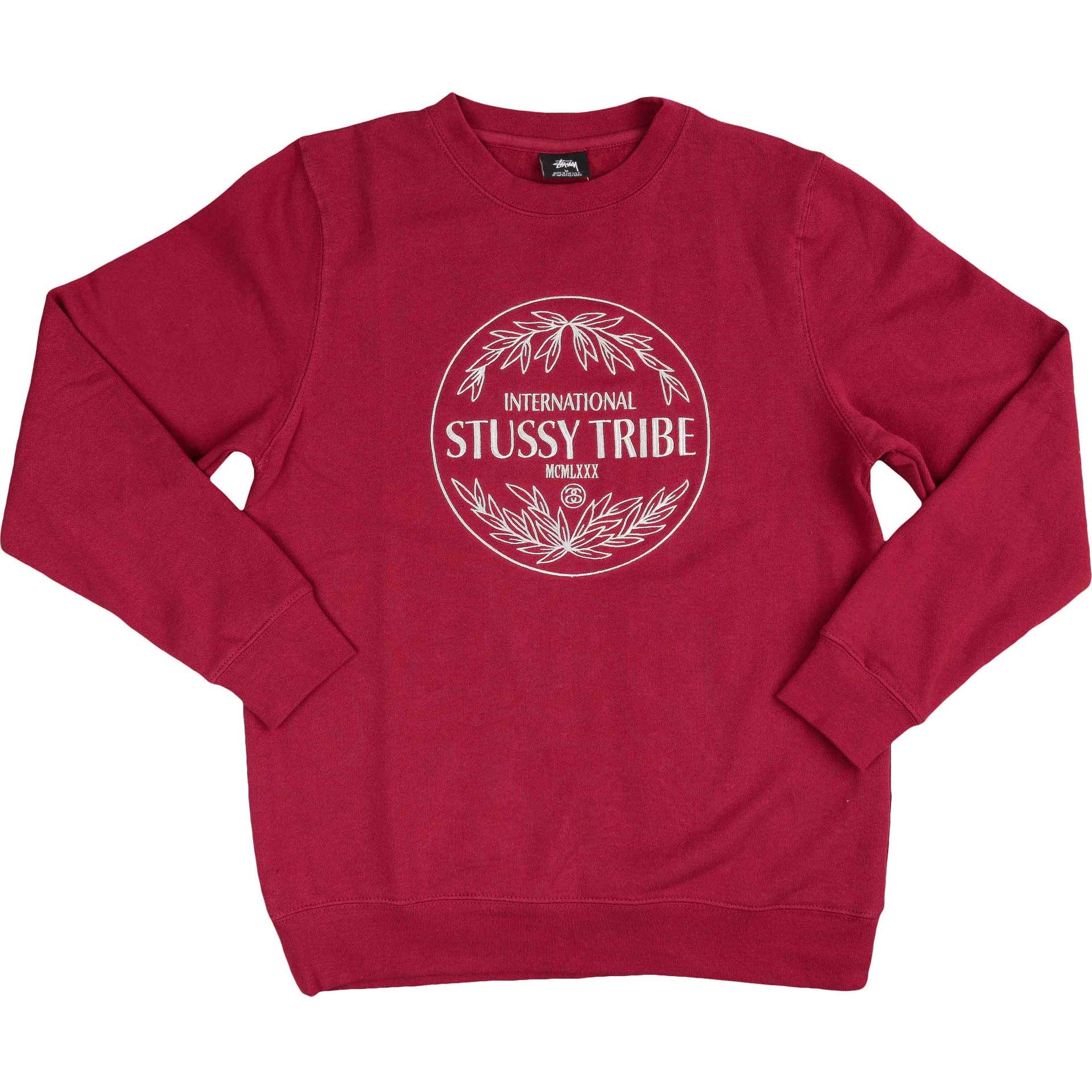 Stüssy Marathon Crew Dark Red