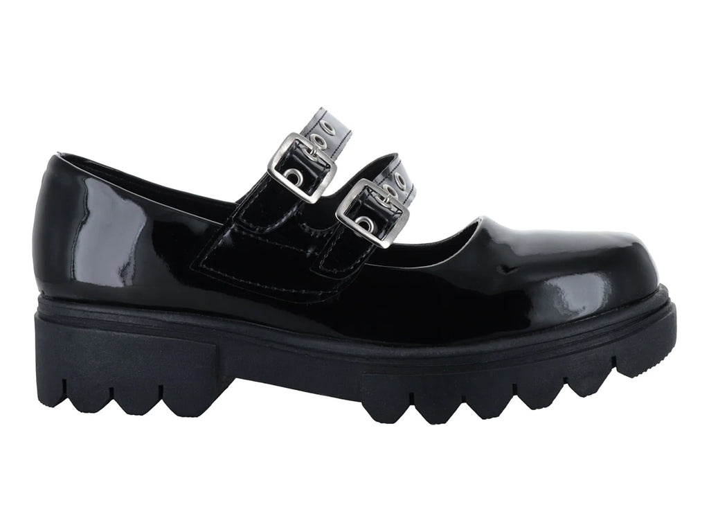 Zapatos Mary Jane Mauri Valero Negro para Mujer