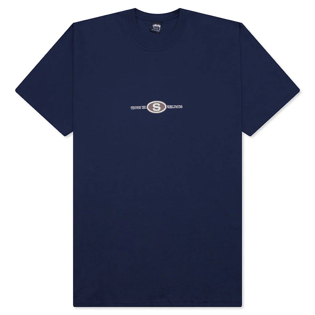 Worldwide Dot Tee Navy