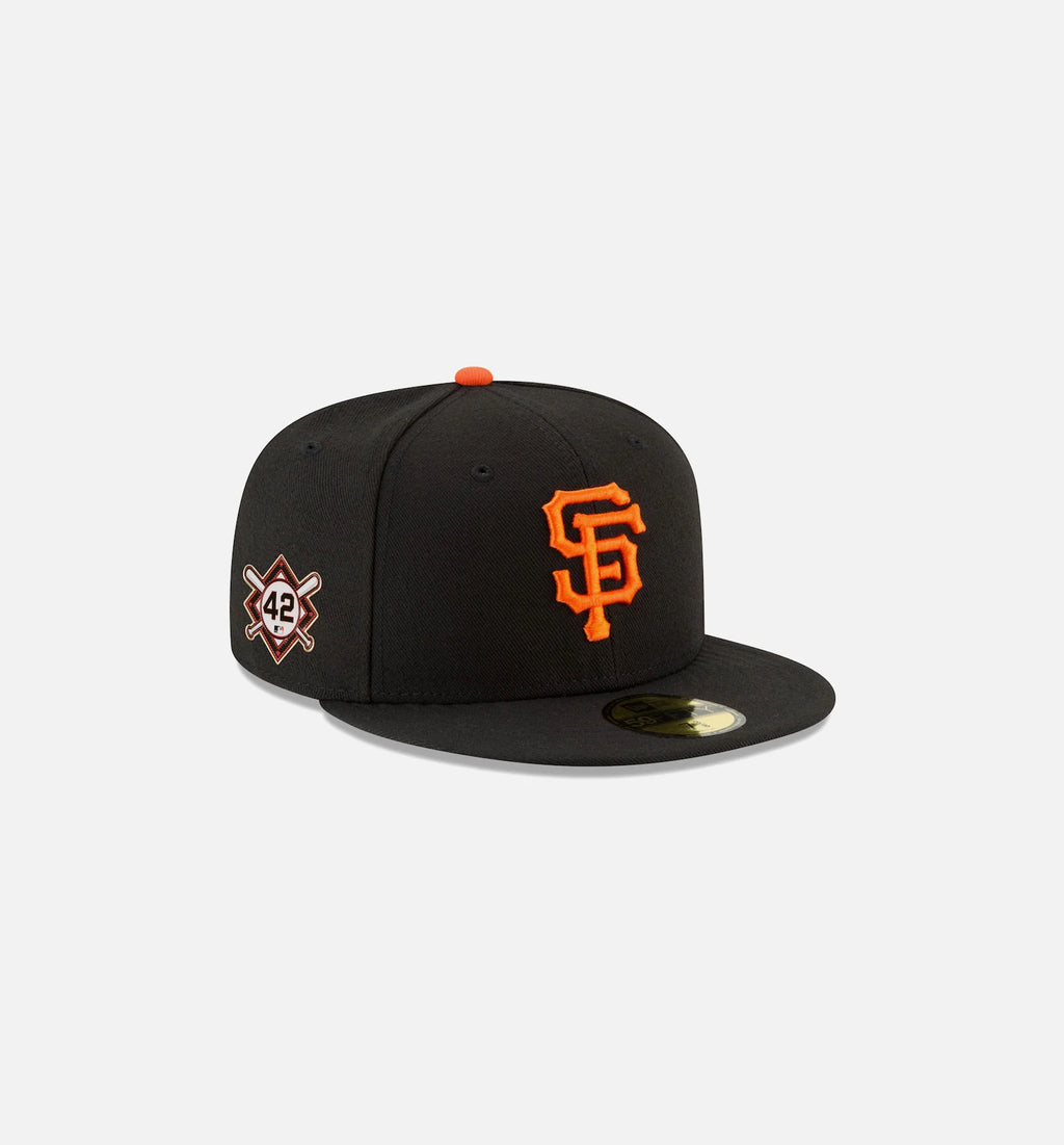 San Francisco Giants Jackie Robinson Day 59FIFTY Fitted Cap Mens Hat Black
