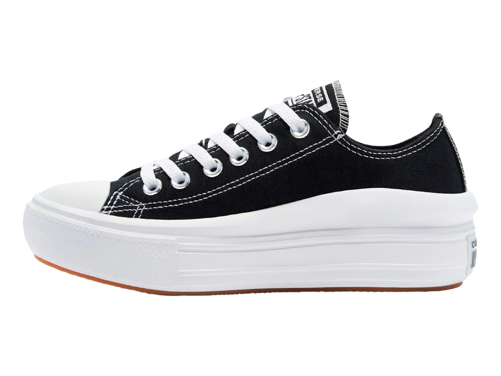 Tenis Converse Chuck Taylor All Star Move Negros y Blancos