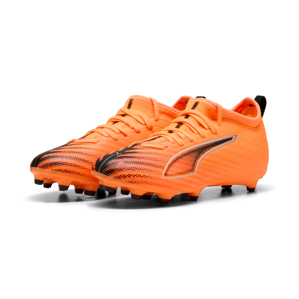 PUMA Ultra 6 Match FG AG Youth Soccer Cleats Orange Black