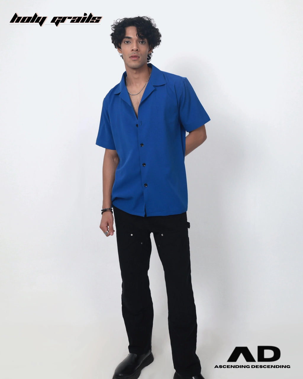 Pierced Blue Shirt HG x AD