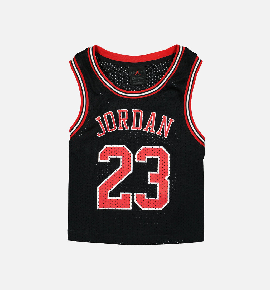Essential Jersey Womens Jersey Black Red