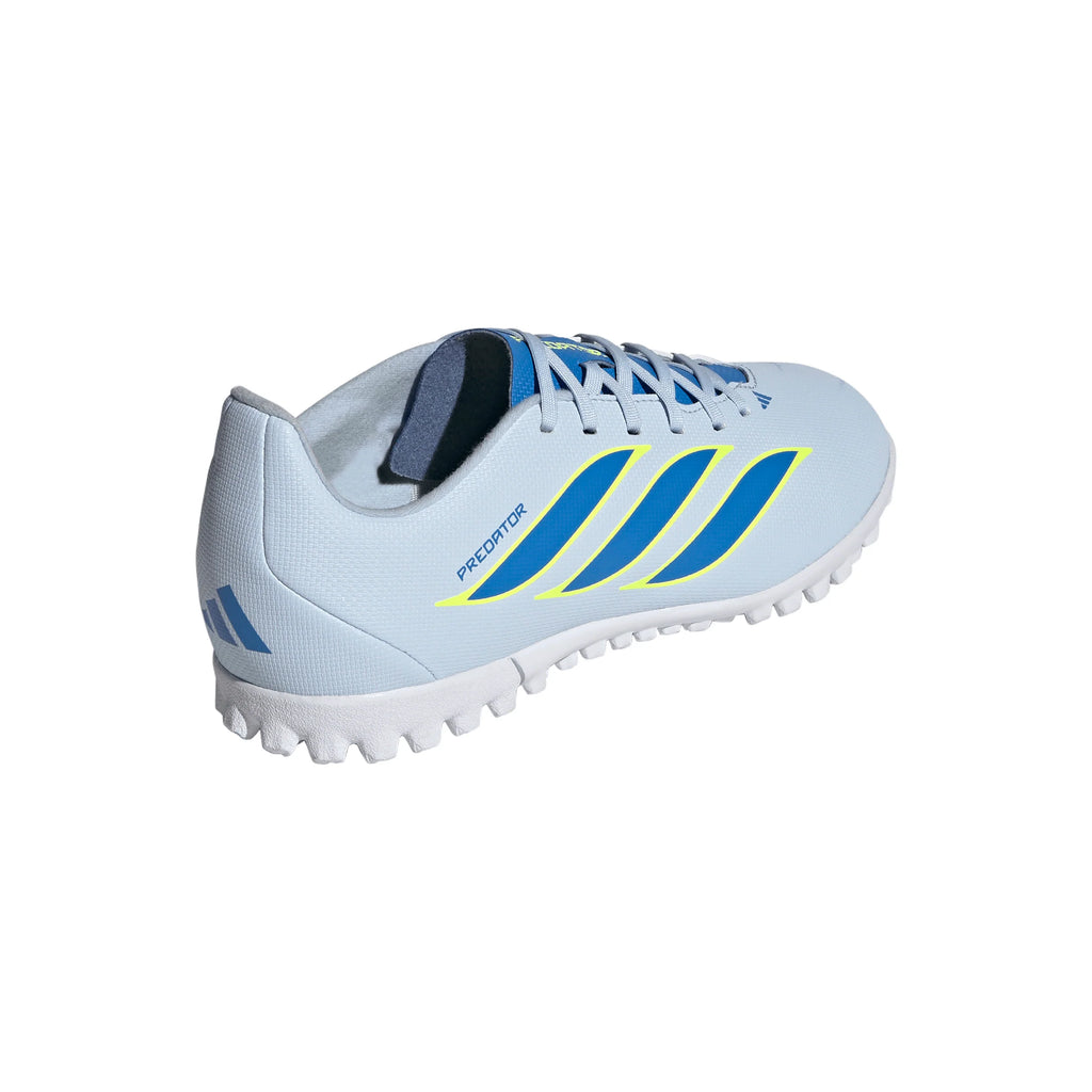 adidas Predator Club TF Turf Youth Soccer Cleats Sky Blue Yellow