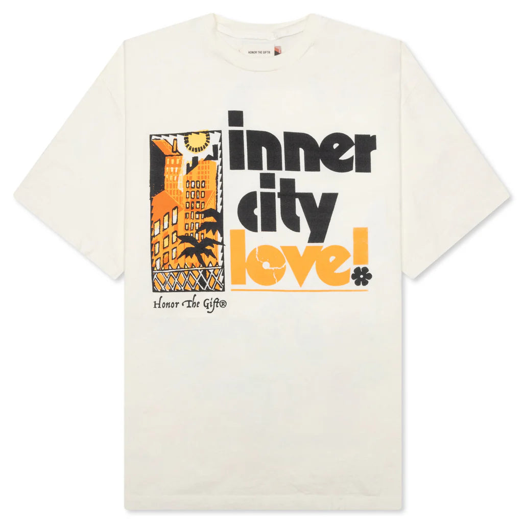 Inner City Love 20 S S Tee White