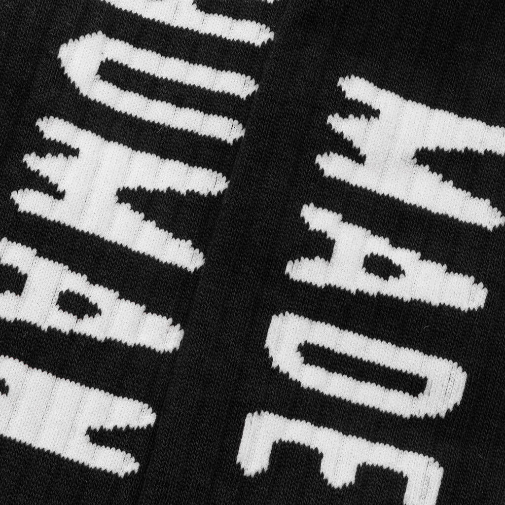 HM Logo Socks Black