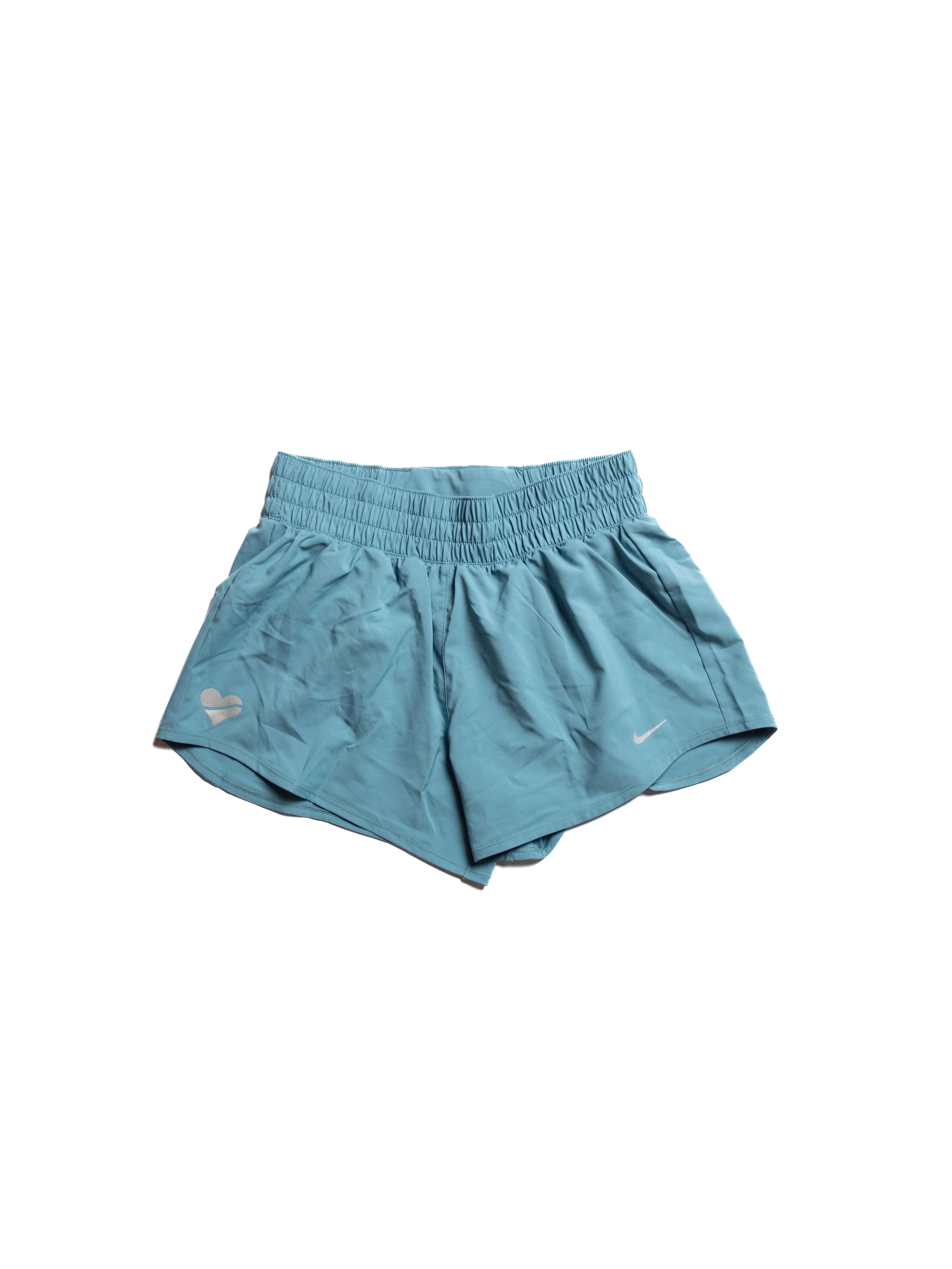 Nike Womens Dri FIT Mid Rise 3 Brief Lined Shorts