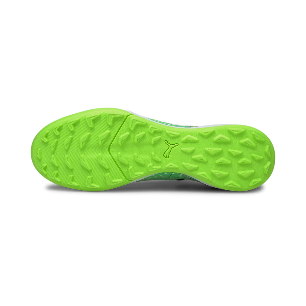 PUMA Ultra 33 TT Turf Soccer Cleats Green Glare Aqua