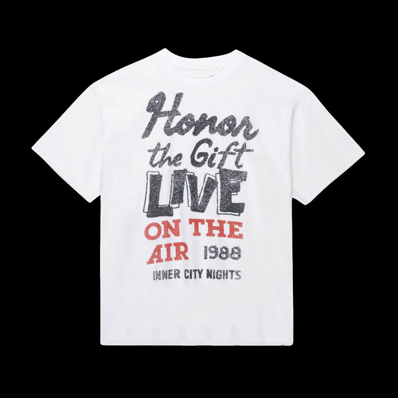 Honor The Gift Live On Air T Shirt White