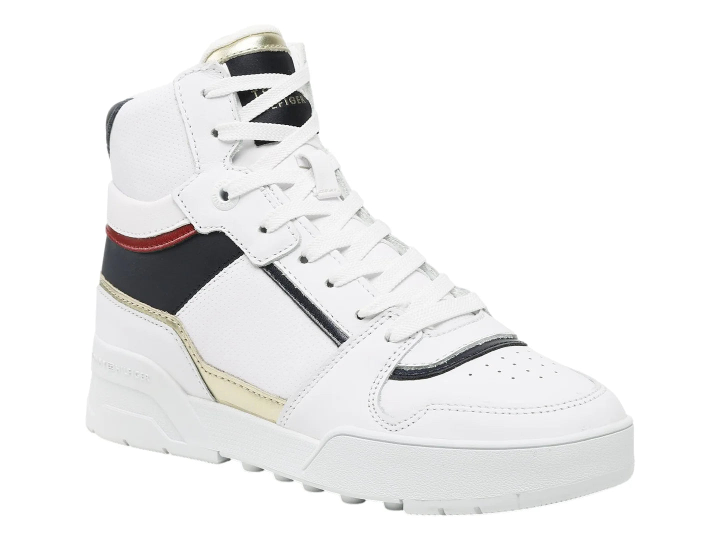 Tenis Tommy Hilfiger High Basket Blanco para Mujer