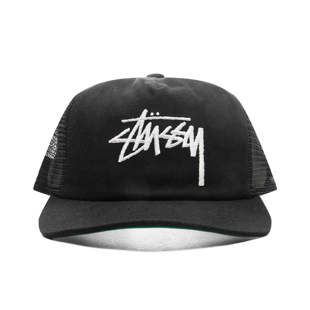 Md Big Stock Mesh Cap Black