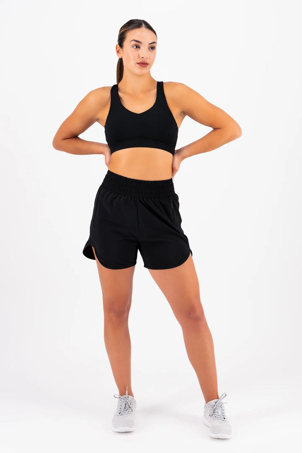 V Neck Sports Bra