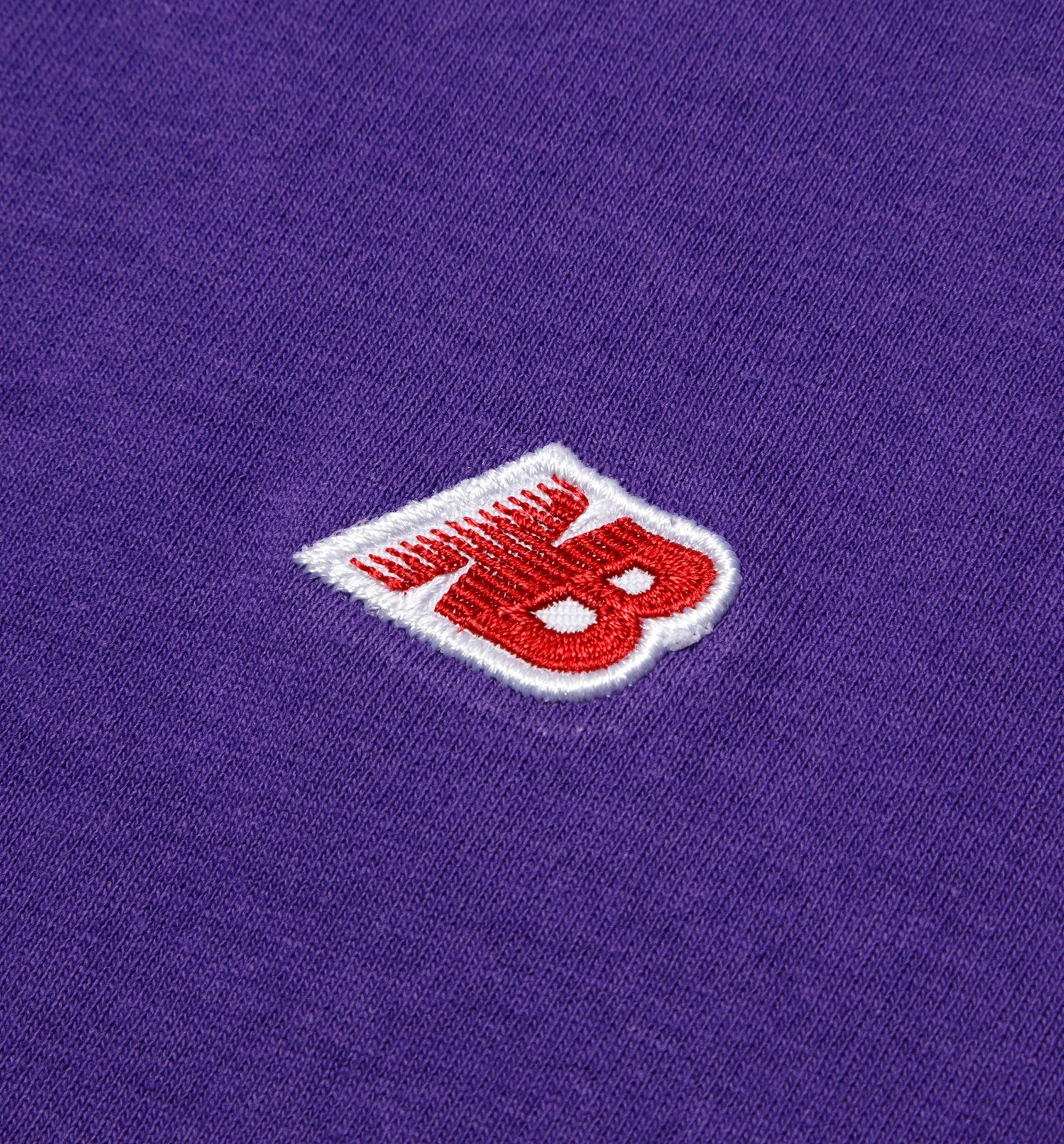 Made In USA Core Mens Short Sleeve Shirt Purple