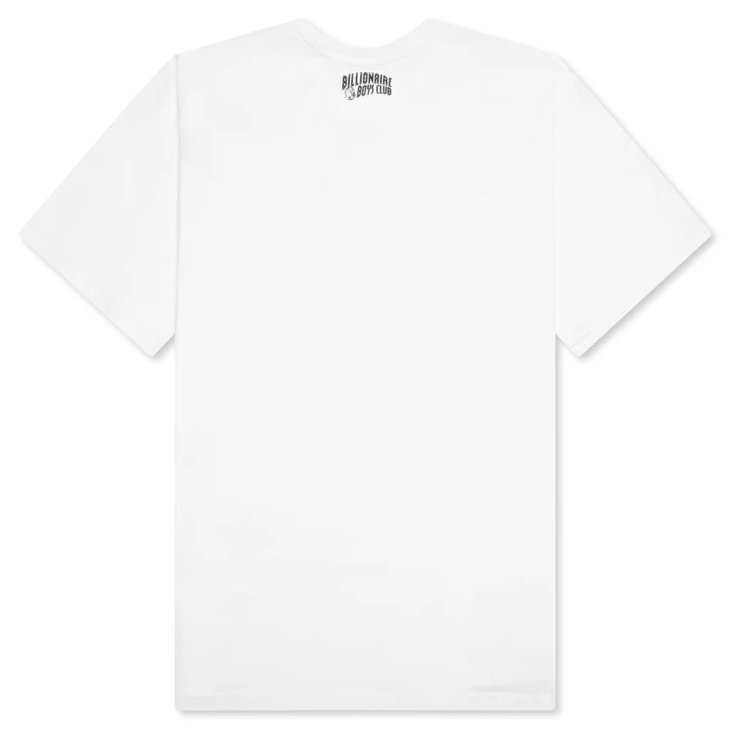 BB Stealth S S Tee Glow In The Dark White