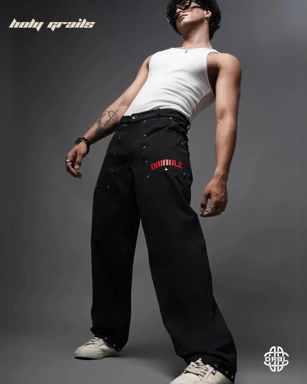 Dark Metal Cargo Pants HG x DRBL