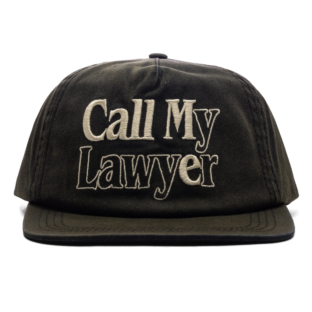 Call Me 5 Panel Hat Jet Set Black