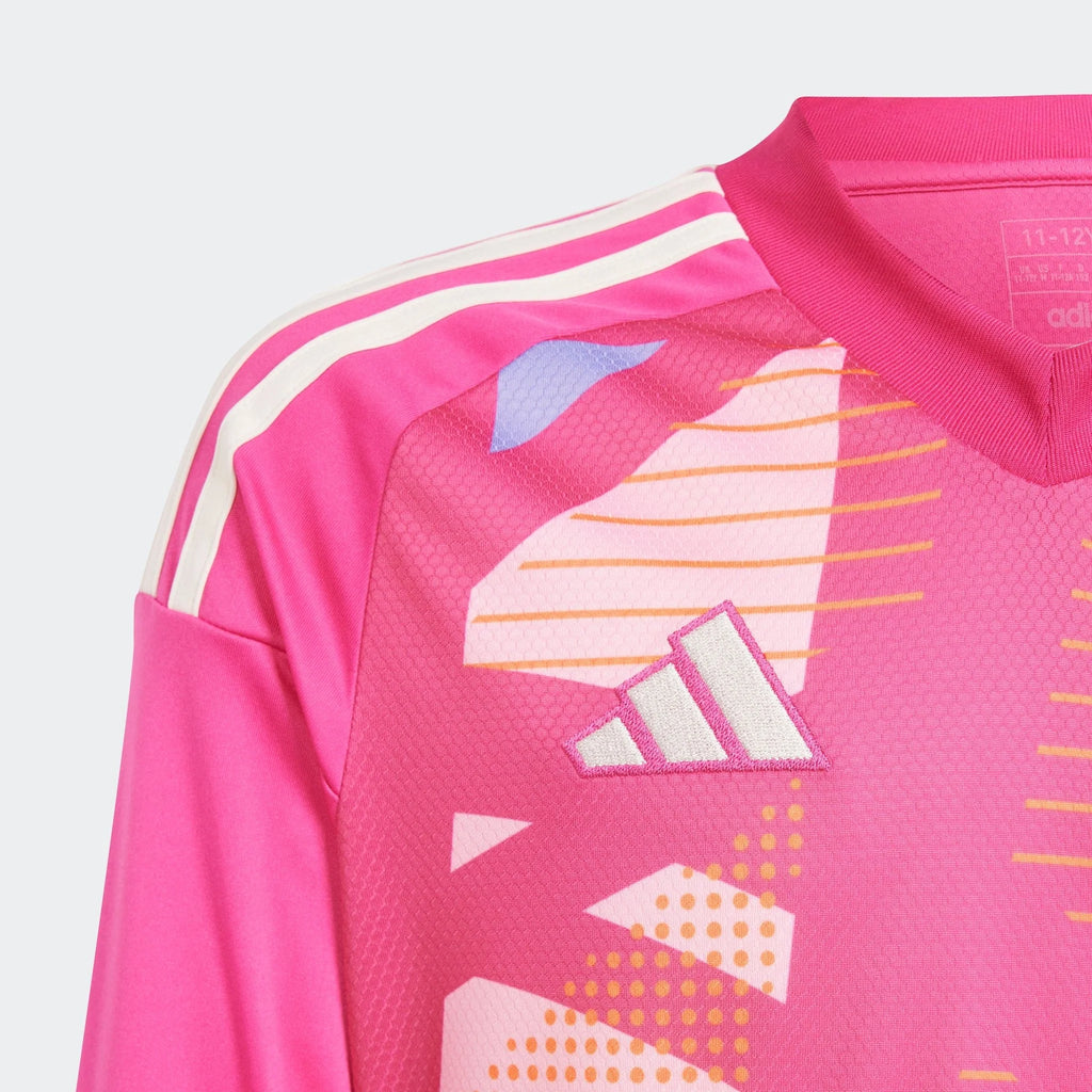adidas Kids Tiro 24 Competition Long Sleeve Goalkeeper Jersey Real Magenta
