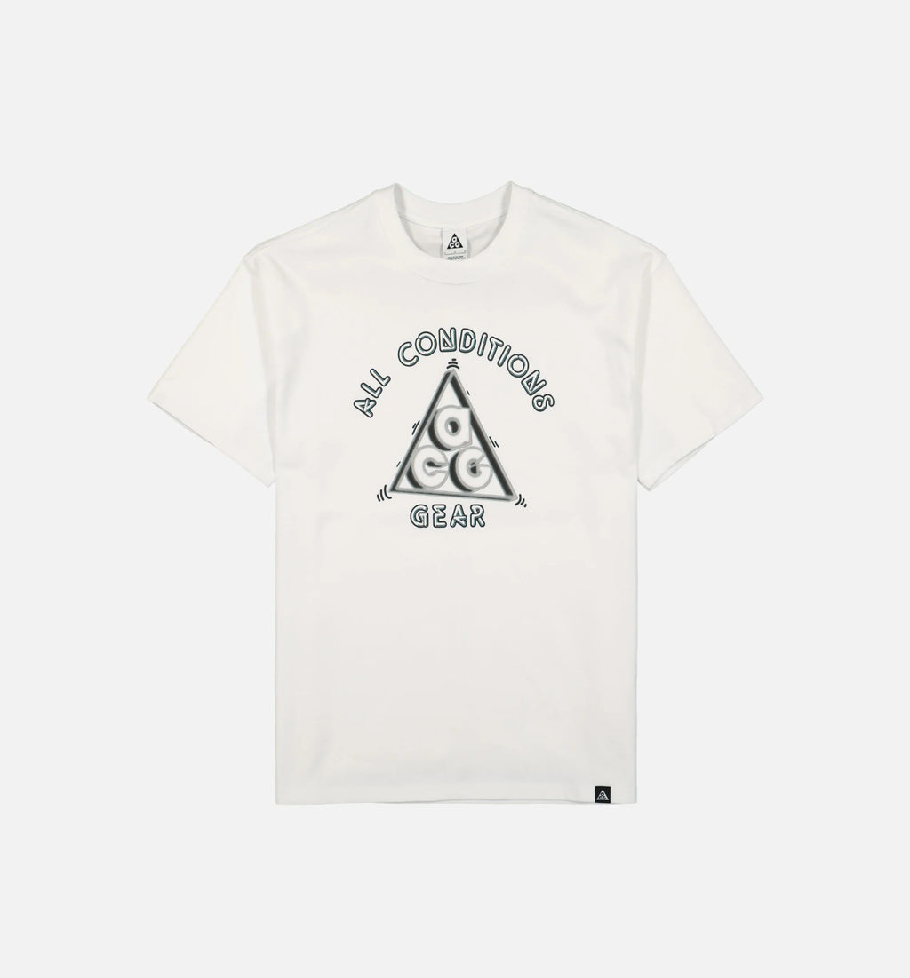 ACG Hang Loose Short Sleeve Tee Mens T Shirt White