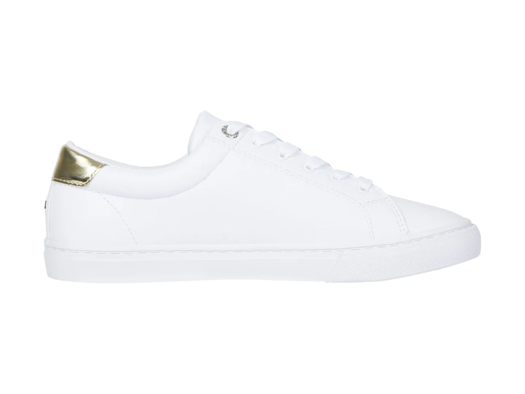 Tenis Tommy Hilfiger Side Flag Blanco para Mujer