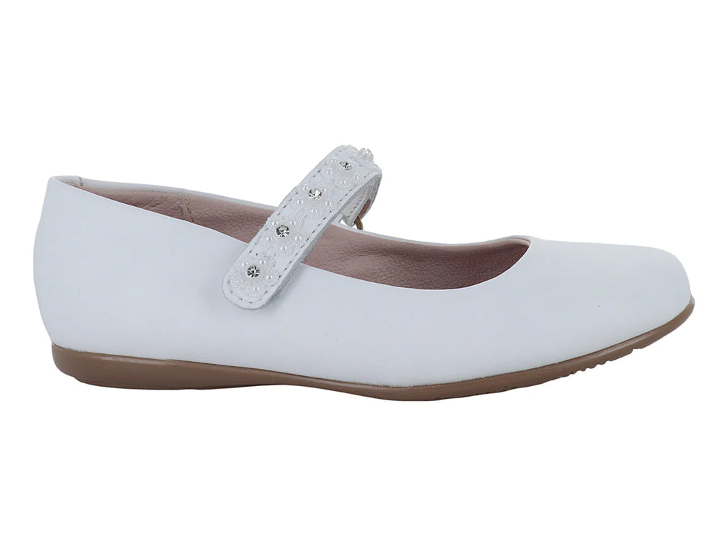 Zapatos Planos Karsten Blanco para Niña