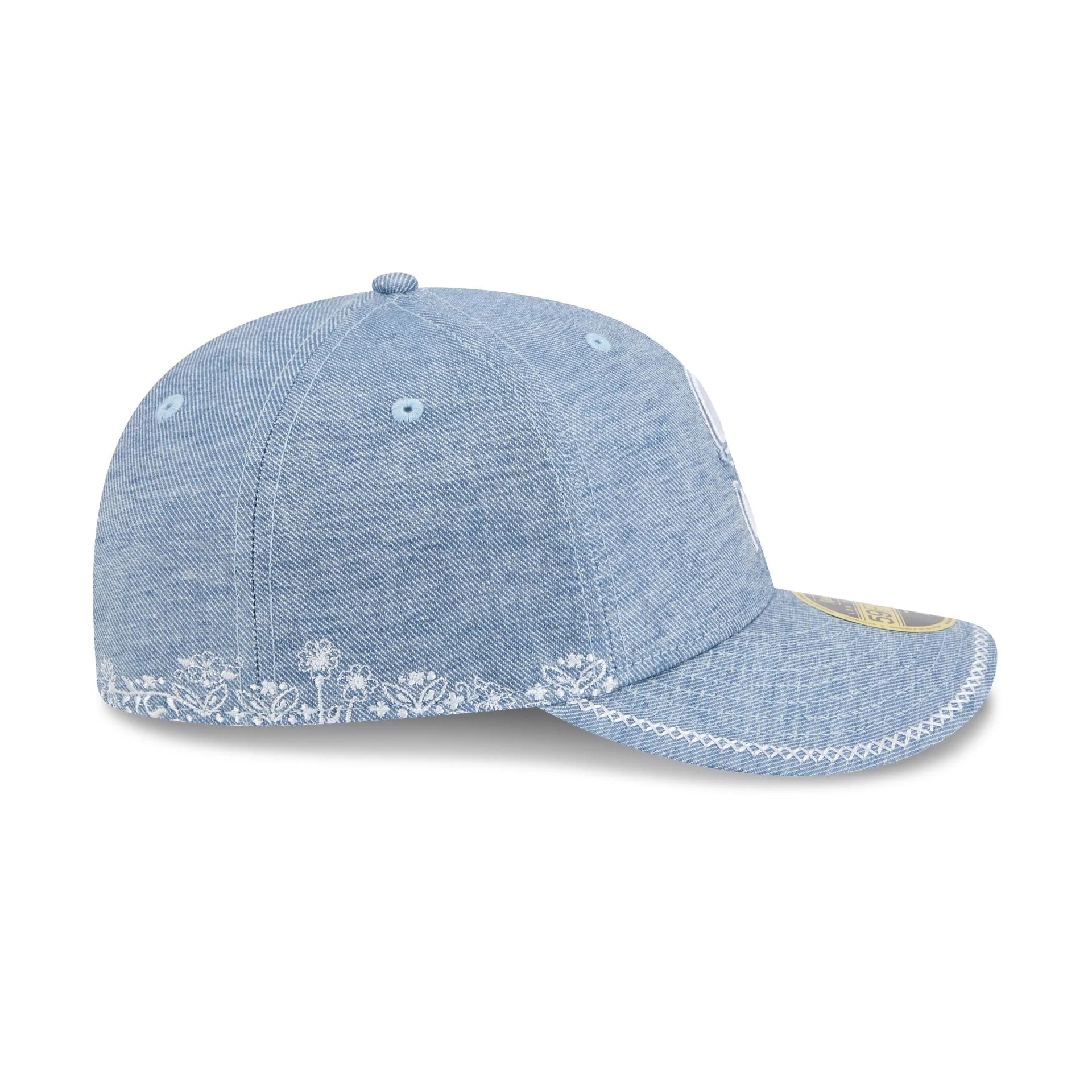 Seattle Mariners Hand Stitched Chambray Low Profile 59FIFTY Fitted