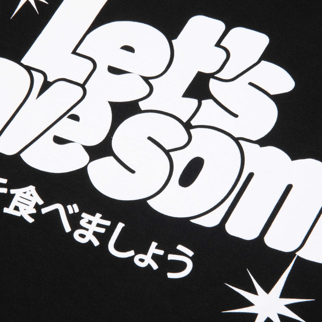 Bubble Gum S S Tee Black