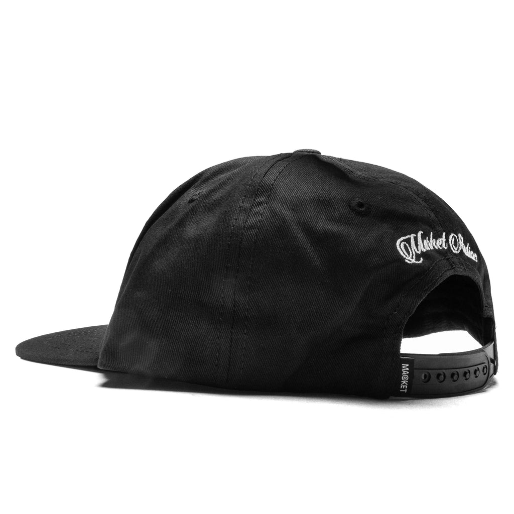 Market x Betty Boop Mascot 5 Panel Hat Black