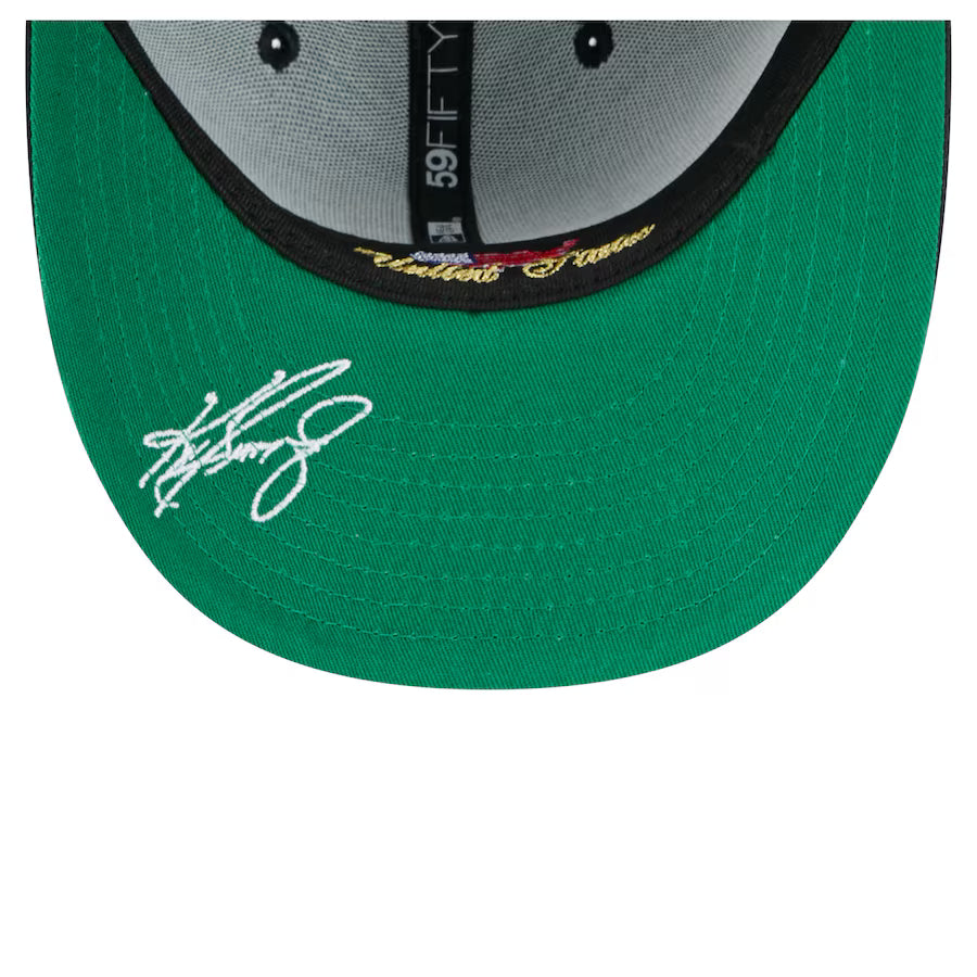 Seattle Mariners Ken Griffey Jr New Era Aqua 59FIFTY Fitted Hat