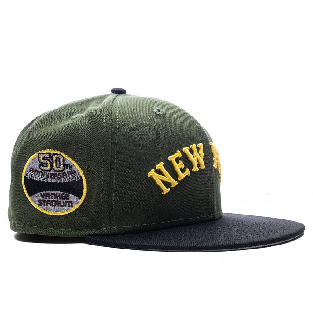 FEATURE x New Era 59FIFTY Fitted NY Yankees 50th Anniversary Rifle Black