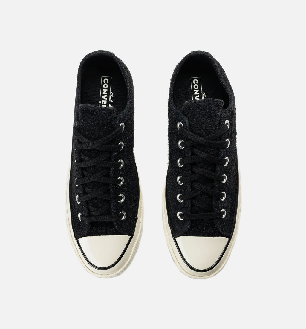 Chuck Taylor 70 OX Suede Mens Lifestyle Shoe Black Egret Black