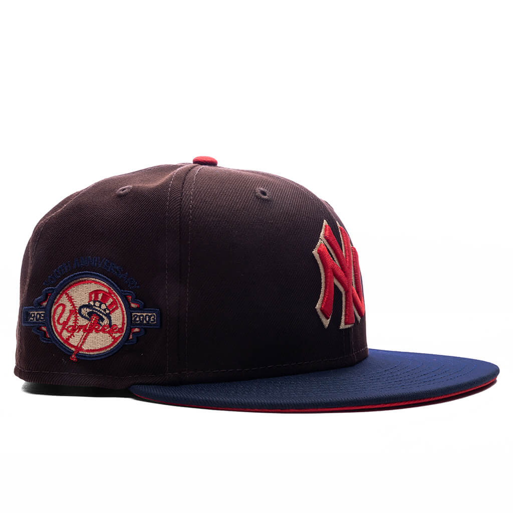 FEATURE x New Era 59FIFTY Fitted NY Yankees 100th Anniversary Wood Navy