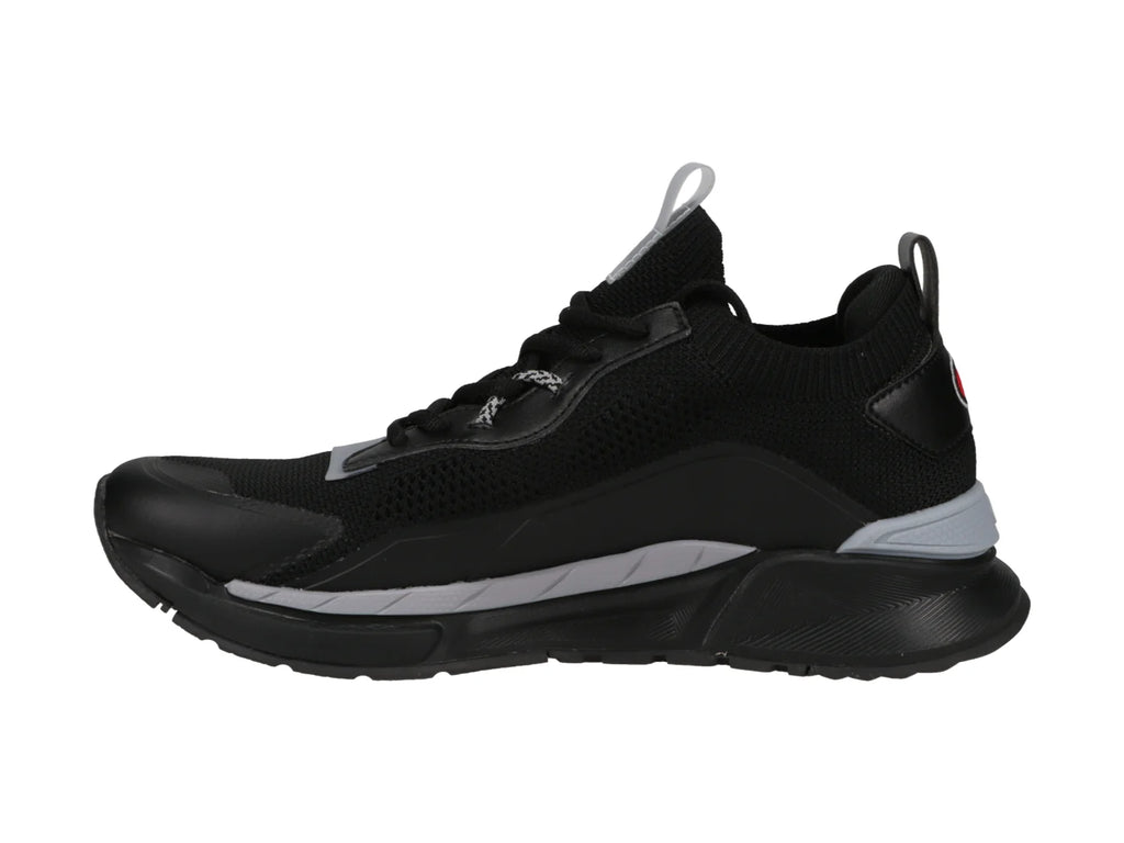 Tenis Champion Flexer Spell Negro y Gris para Hombre