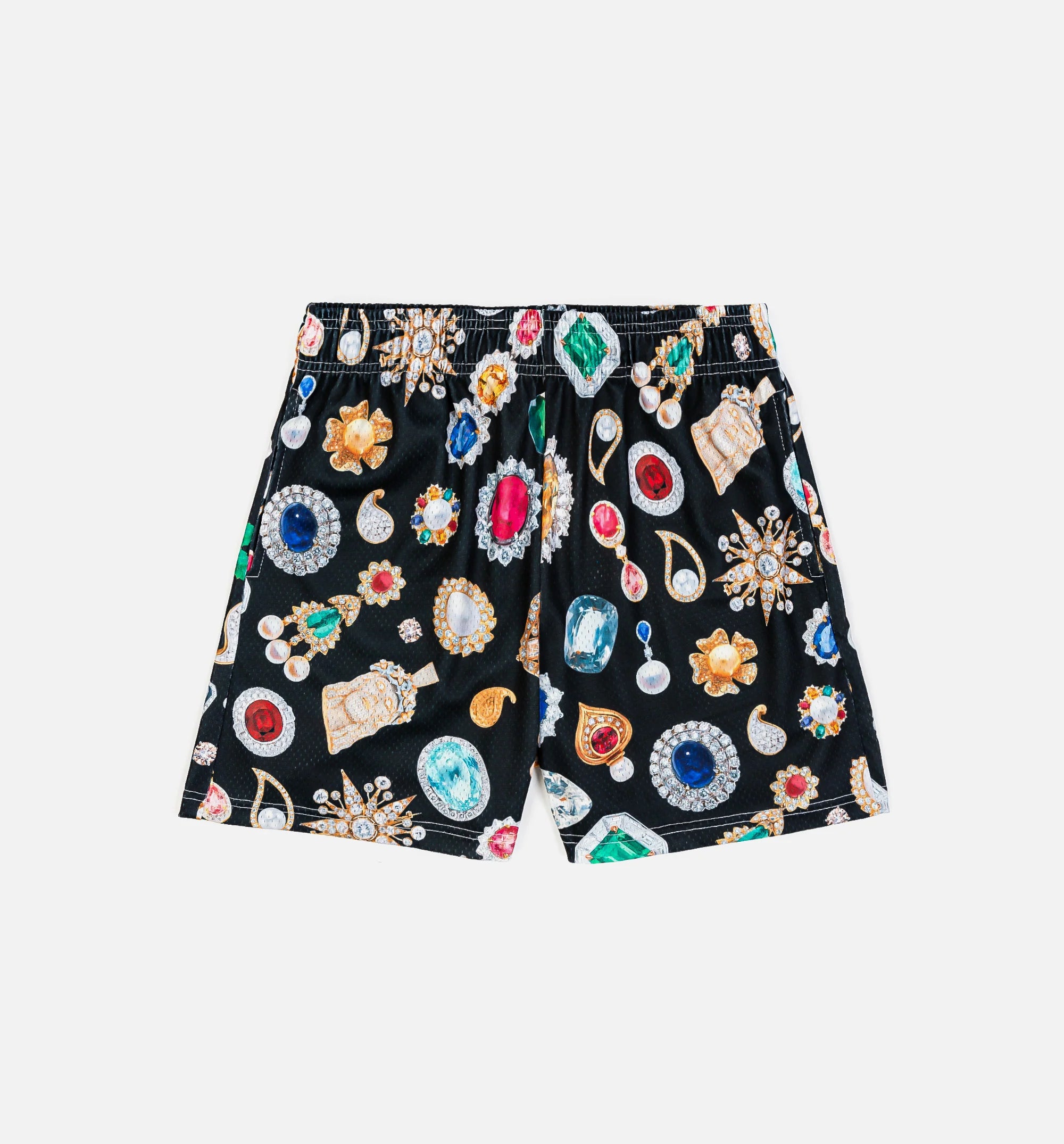 Jewel Satin Mens Short Black
