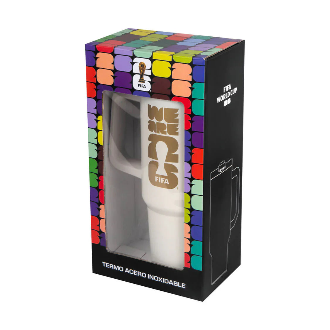 FIFA World Cup 2026 30 Oz Trophy Tumbler White