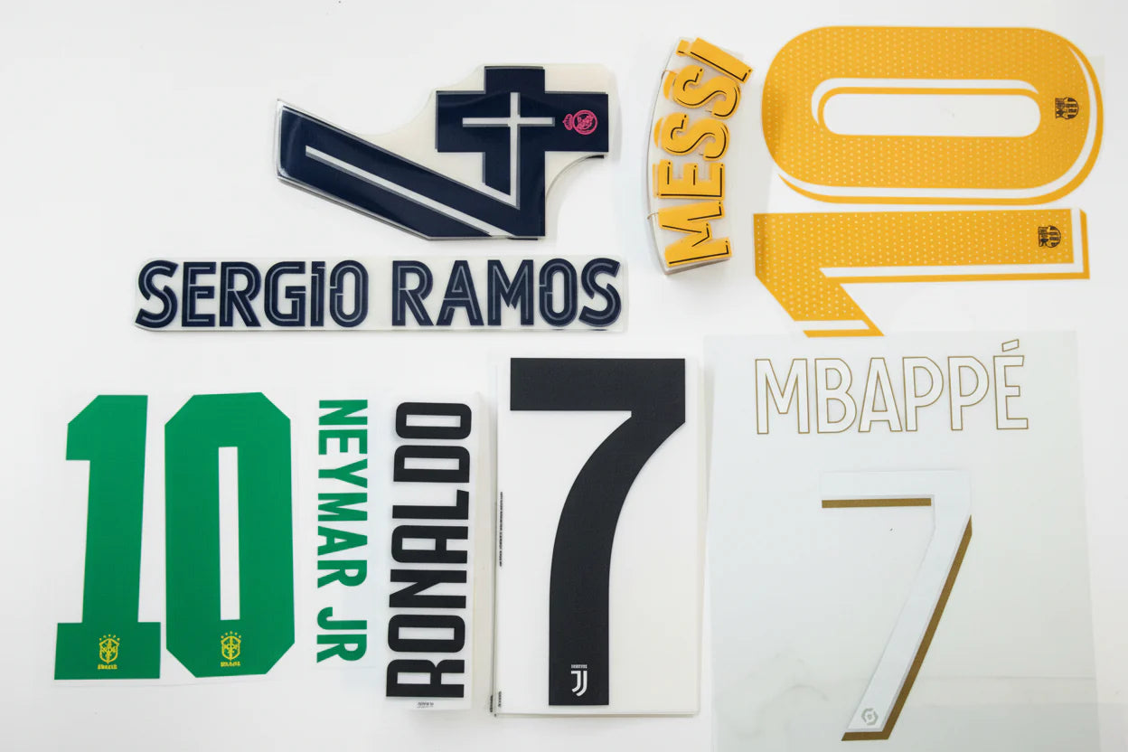AUTHENTIC NAME AND NUMBER SET LICENSED ONLINE