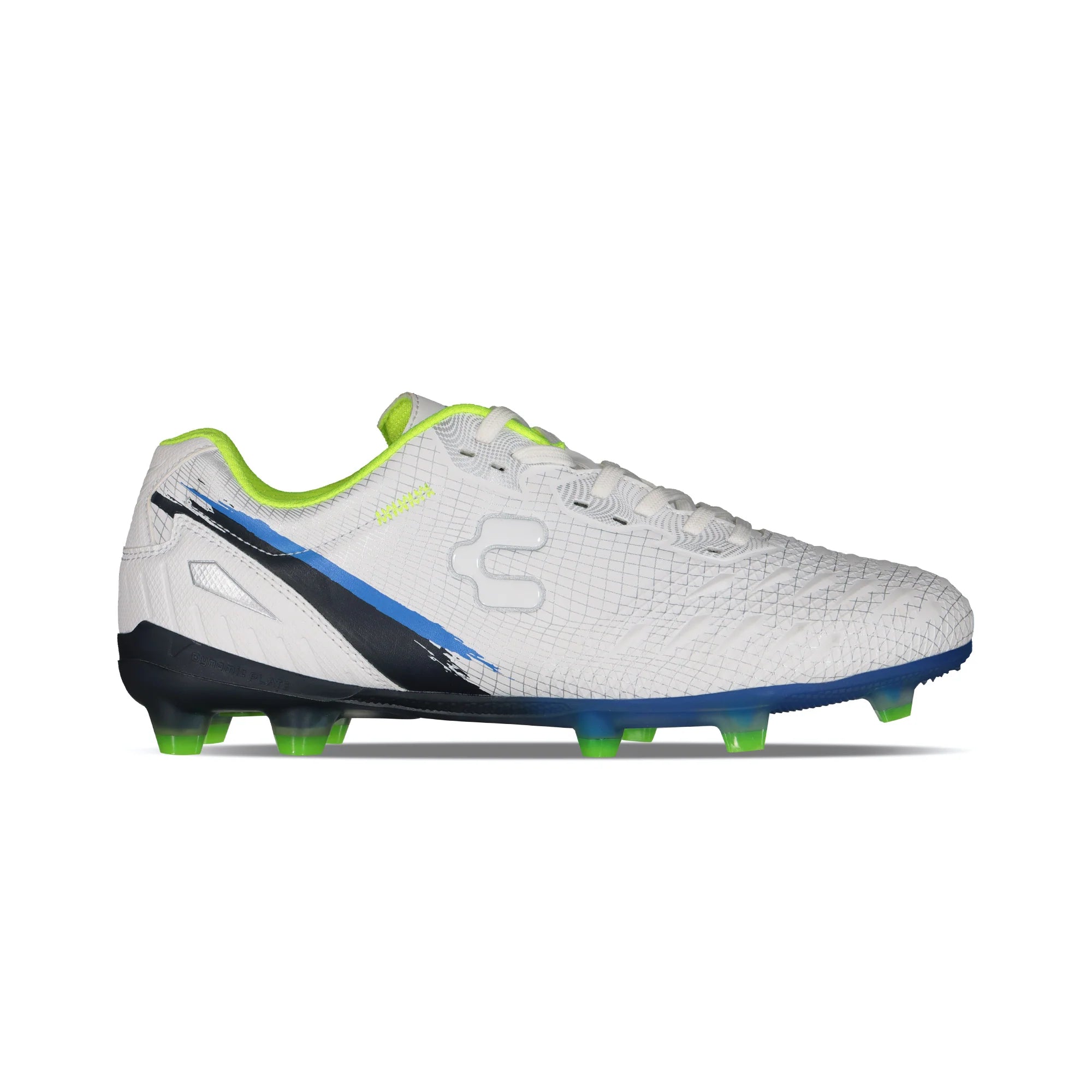 Charly Hotcross 40 Firm Ground White Blue