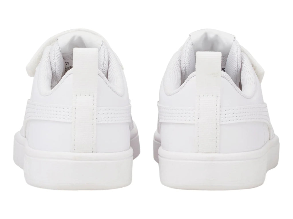 Tenis PUMA Rickie AC Blanco y Gris para Niño