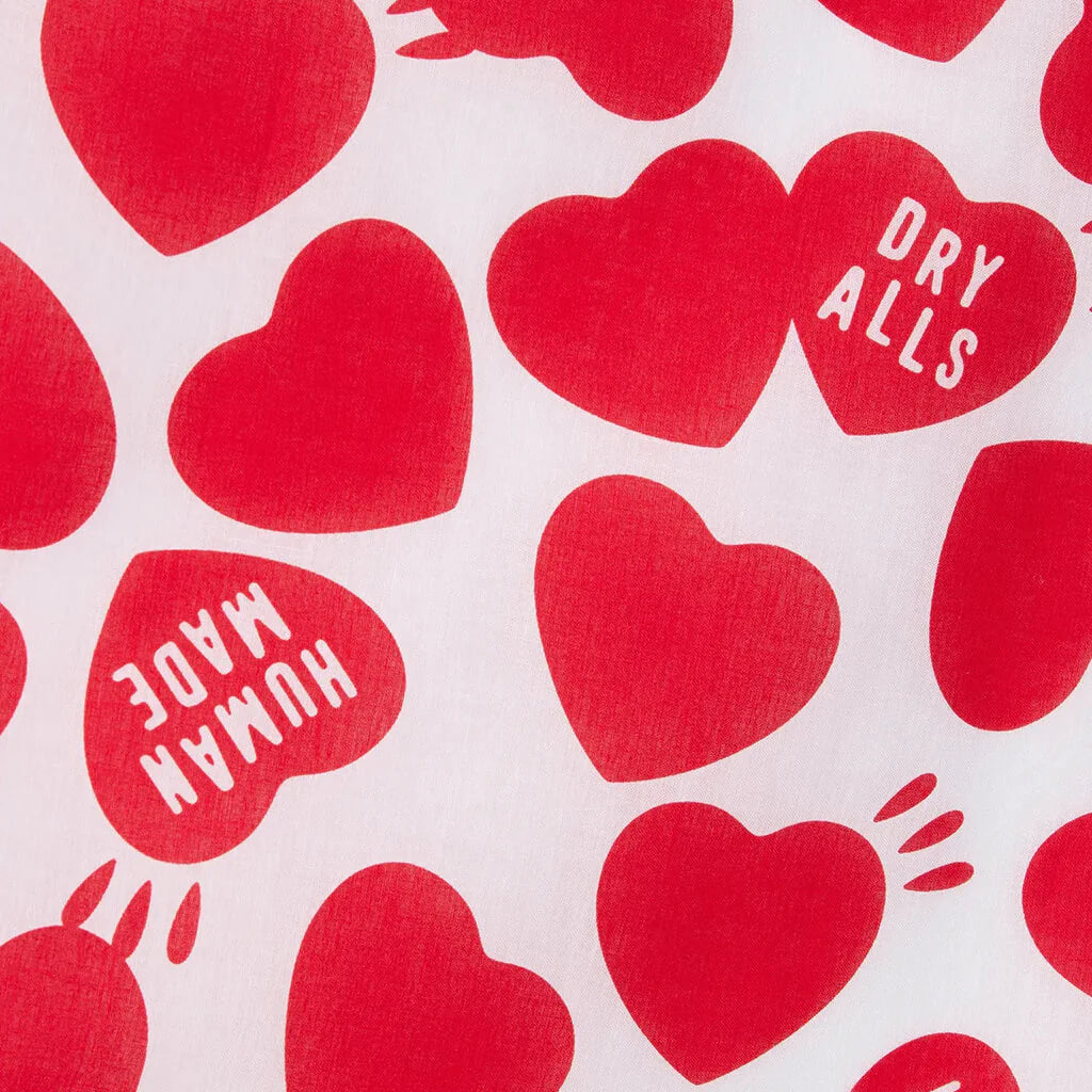 Big Heart Bandana Red