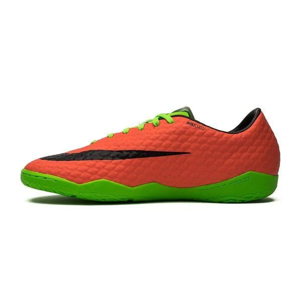 Nike Kids Jr Hypervenom Phade III FG Firm Ground Football Boot Electric Green Black