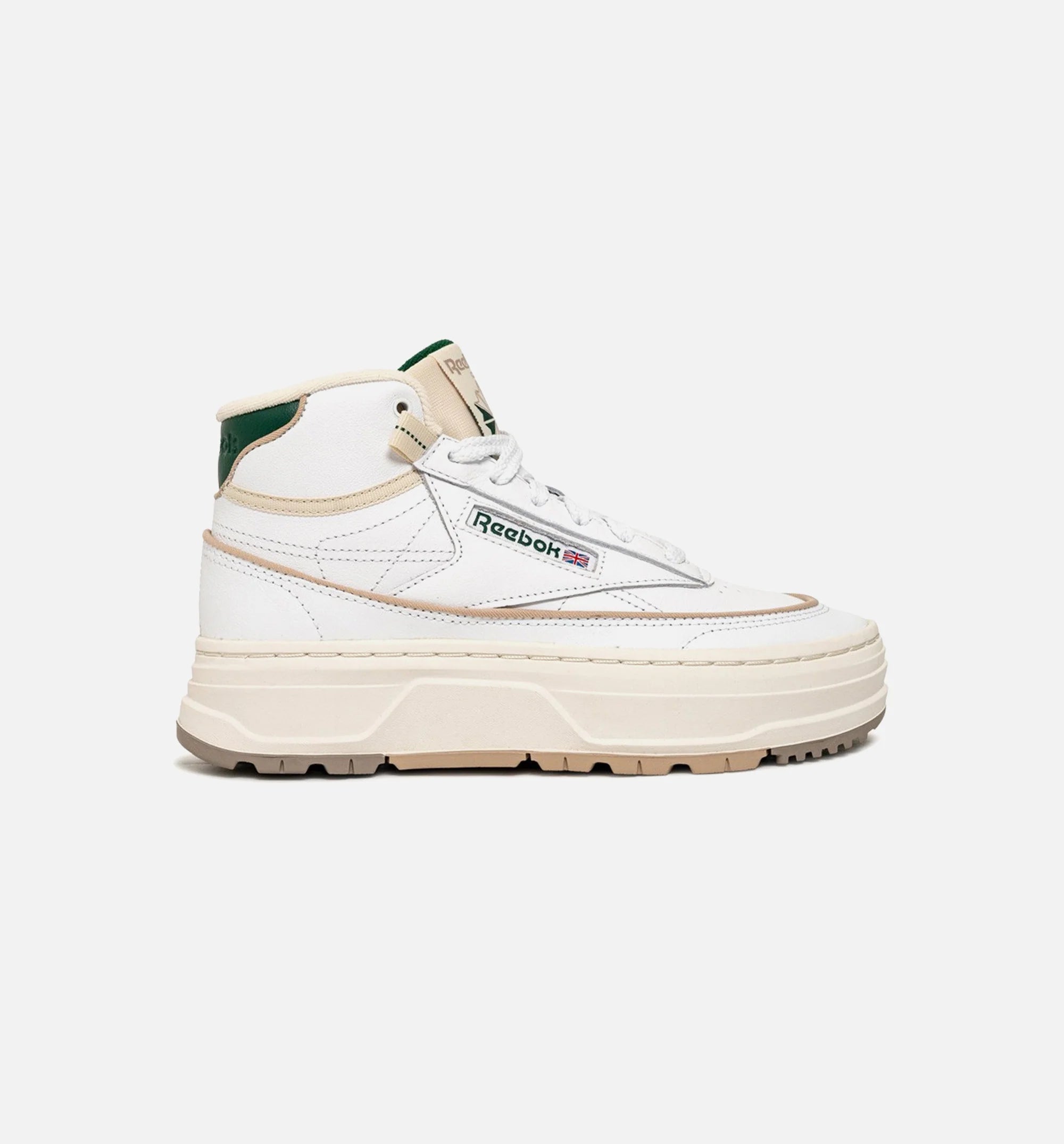 Club C Geo Mid Womens Lifestyle Shoe White